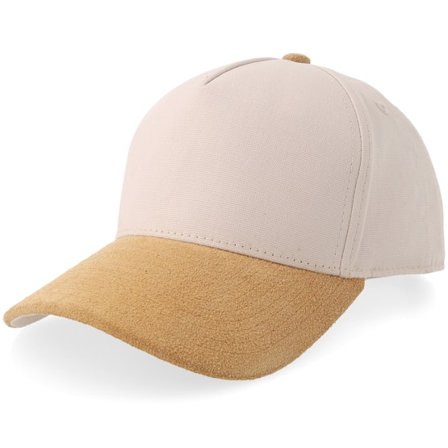 Equip - Beige adjustable Casquette - Beige Canvas/Wheat Suede A-frame Adjustable @ Hatstore