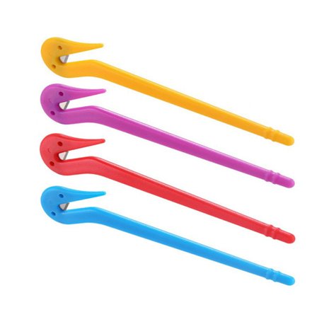 4 stk. Hårbåndsfjernelsesværktøj, Elastisk Cutter, Bånd Cutter E DXGHC