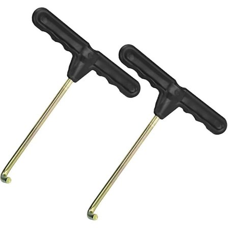 2 stk. Trampolin Krog 13*11,5 cm Fjeder Træk Værktøj Trampolin Fjeder Krog T-krog Træk Trampolin Fjeder Værktøj Til Telte