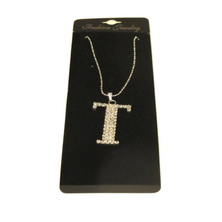 Halsband med bokstaven T