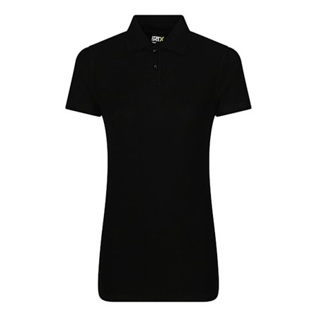 PRO RTX Dam/Dam Pro Piqu Poloskjorta S Svart