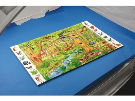 Pussel ``Skogen`` - Lyreco - Skola och förskola - Lekmaterial - Pussel - Askpussel