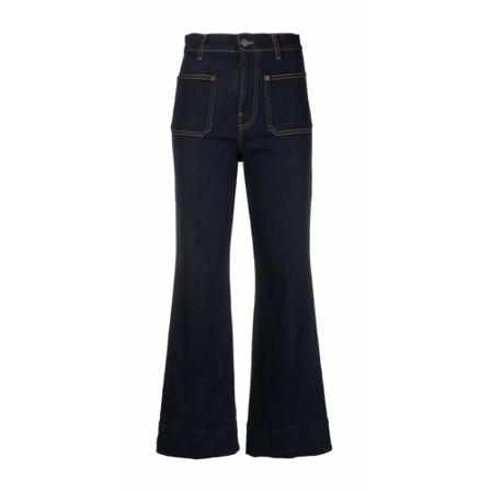 Haikure, Flared Jeans Blauw, Dames, Maat:W26