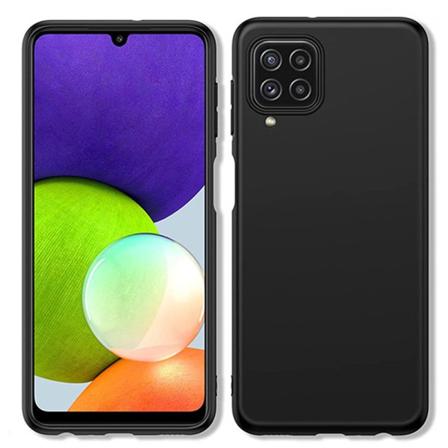 Stötdämpande Extra Tunt Skal - Samsung Galaxy A22 4G Svart
