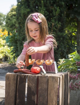 Dantoy Green Garden Hotdog Set In Box - Multi/patterned - ONE SIZE