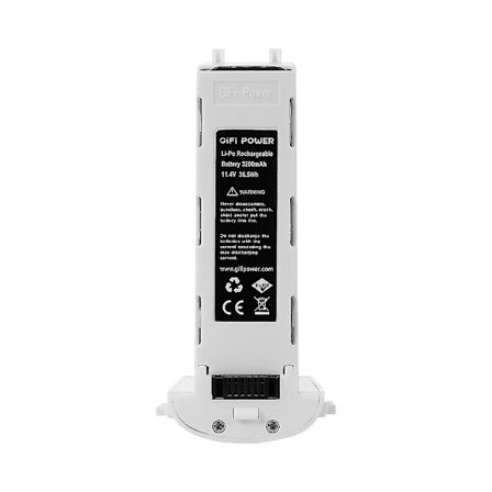 11.4v 3200mah Lipo-batteri för Hubsan Zino H117s GPS RC-drönare Flygbatteri