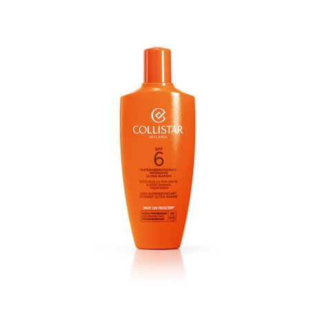 Collistar Superabbronzante Intensivo Ultra-Rapido SPF6 200ml - Crema solare corpo bassa prot.