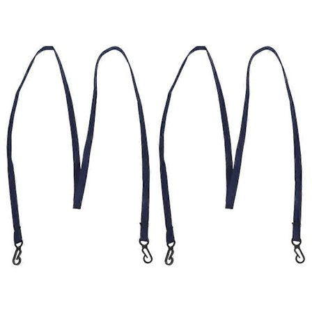 2 stk. Handskeklemmer Fastgørelsesremme Forbindelser Vintervante Klemmer Halskæde til Børn Småbørn Drenge Piger Vintervante Remme 120.00X0.80X0.10CM-