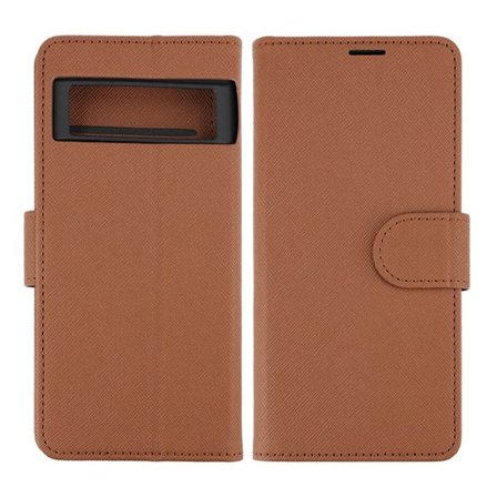 Google Pixel 7 Plånboksfodral med Stativ - Brun