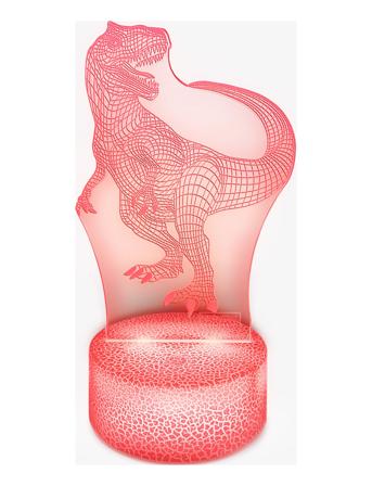 Nightpal Dinosaur Home Kids Decor Lighting Night Lamps Multi/patterned Powerpal