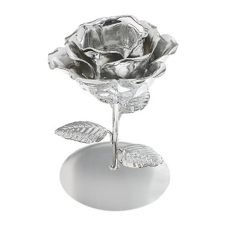 1 stk. Mode Elektrobelagt Blomst Lysestager Nordisk Stil Blomst Lysestager