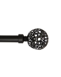 Ändknopp Hillevi 2-pack Svart - Hasta