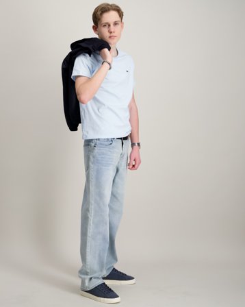 Lacoste TEE-SHIRT Blå T-skjorter Gutt - Kids Brand Store