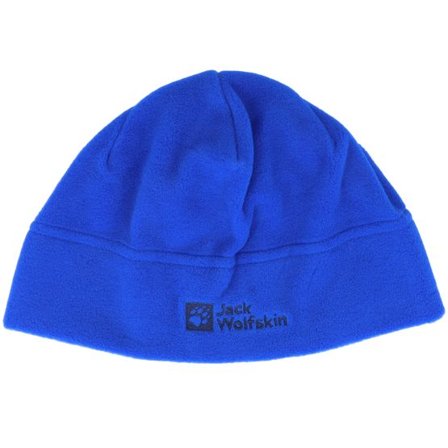 Jack Wolfskin - Blå traditionalbeanie Beanie - Kids Real Stuff K Nordic Sky Beanie @ Hatstore