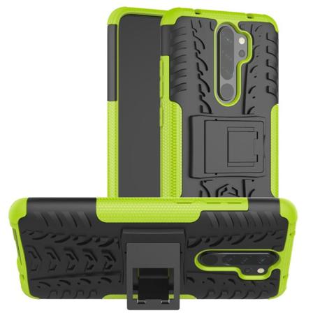 Xiaomi Redmi Note 8 Pro - Ultimata Stöttåliga Skalet - Grön Green Grön