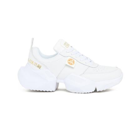 Versace Jeans Couture Emblem Sneakers Hvid, Dame, Størrelse: 41 EU