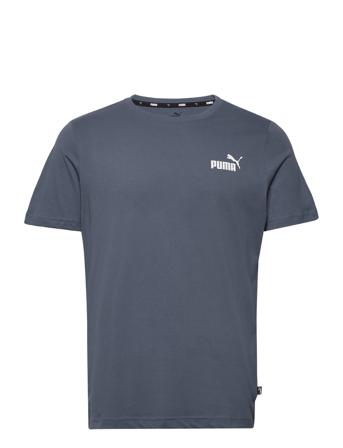 Ess Small Logo Tee T-shirt Blå PUMA