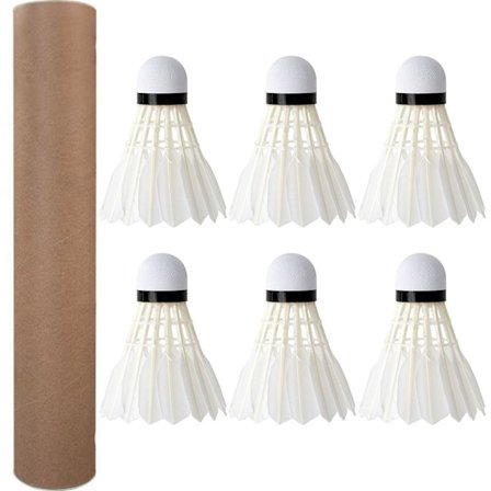 3/6/12 stk badminton fjerbold badmintonbolde 6 stk 6 stk