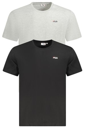 Fila T-shirt Maniche Corte Uomo Nero