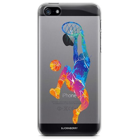 Bjornberry iPhone 5/5S/SE TPU Skal - Basket