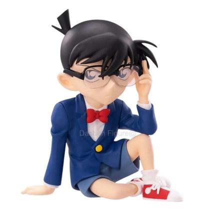 Anime Detektiv Conan Edogawa Figurer Jimmy Kudo Action Figur PVC Samling Dekoration 8 cm Kudou Shinichi Figur Modell Leksaker utan 