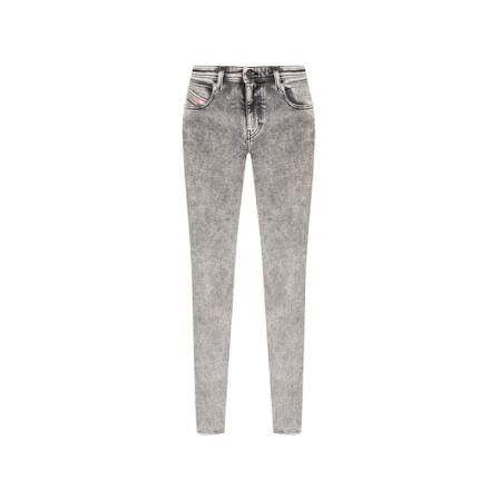 Diesel, ‘2015 Babhila’ jeans Grijs, Dames, Maat:W31 L34,Patches