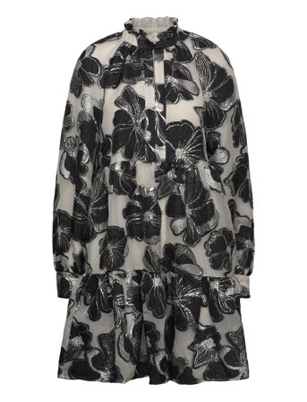 STINE GOYA | Tier Voluminous Ruffle Mini Dress, | XS