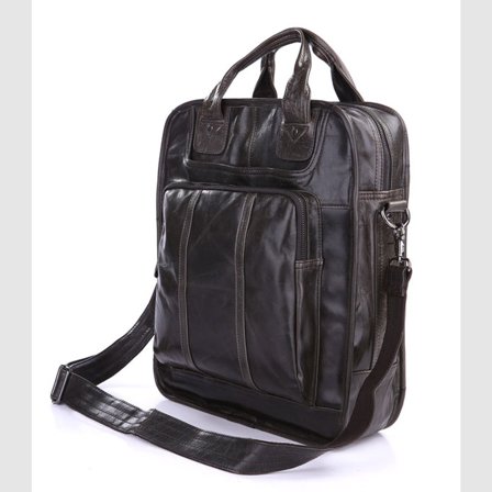 Shiver Olivengrøn Lædertaske til mænd - Lædertasker