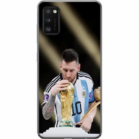 Samsung Galaxy A41 Genomskinligt Skal Messi