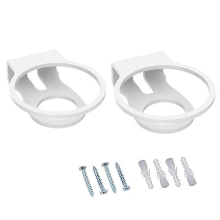 2-pakning Veggmontert Akryl Oppbevaringshenger Høyttalerholder for HomePod Mini-FA-