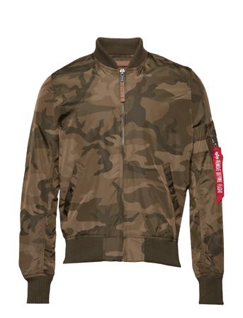 Ma-1 Tt Bomberjakke Jakke Grøn Alpha Industries