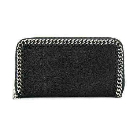 Stella McCartney, Wallet Czarny, Kobieta, Rozmiar: ONE Size