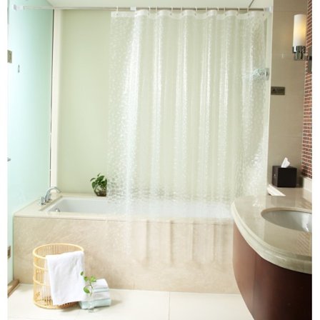 *Eva Gardin Dusjforheng Bad Vanntett og Mugg Gardin 3D Dusjforheng Terning Vann Gardin Terning Dusjforheng 0,8 * 1,8 meter høy*