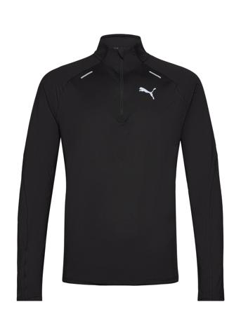 Run Cloudspun 1/4 Zip Black PUMA