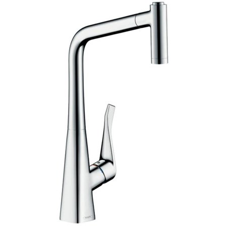 Hansgrohe Metris 2-jet Kjøkkenbatteri med uttrekkbar tut, Baderom