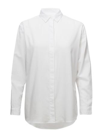 Caico Shirt 2634 Långärmad Skjorta Vit Samsøe Samsøe