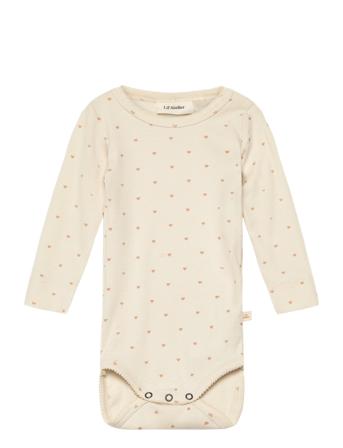 Nbfgago Ls Slim Body Lil Noos Beige Lil'Atelier