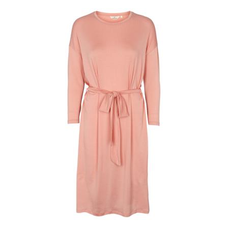 Basic Apparel Joline LS Kjole Pink, Dame
