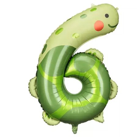 Djur Sifferballong 0-9 Tallet 6