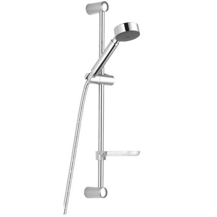 FM Mattsson Venado 93150000 Duschset Ø 78 mm, krom, tvålhylla, Badrum