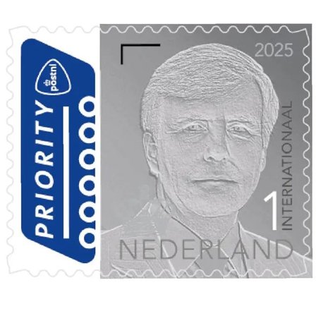 Holland - Dagligmærke 2025 - Kong Willem-Alexander - Postfrisk frimærke International