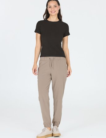 Athlecia Tinashe W Rib S/S Tee - Black - 42