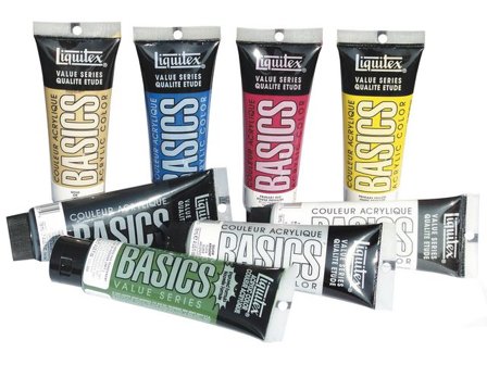 Akrylfärg Liquitex 118mlx8 färger - Lyreco - Skola och förskola - Målarfärg och tillbehör - Akrylfärg