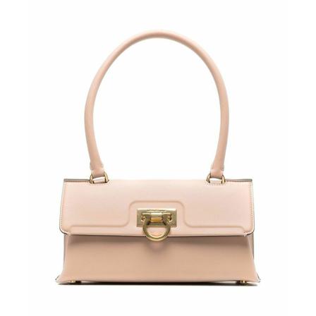 Salvatore Ferragamo, Handbag Beige, Dames, Maat:ONE Size