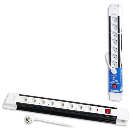 LogiLink Steckdosenleiste 8-fach 1,5M 250V/16A m.