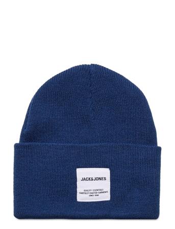 Jaclong Knit Beanie Jnr Accessories Headwear Hats Beanies Blå Jack & J S