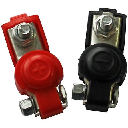 2x Snabbkopplingar för batterier Bilbatteripoler