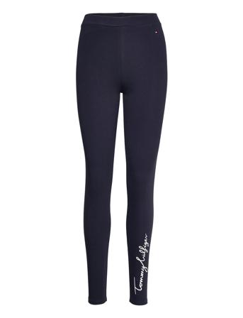 Slim Graphic Legging Blue Tommy Hilfiger