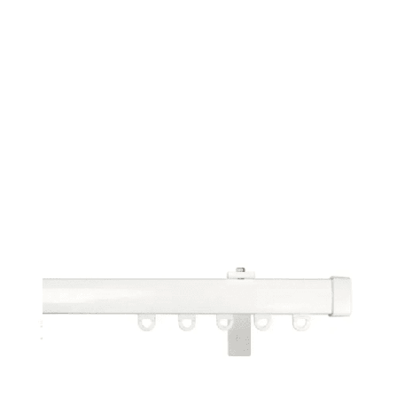 Kirsch Flexi-skena Set Gardiner Vit 160 CM