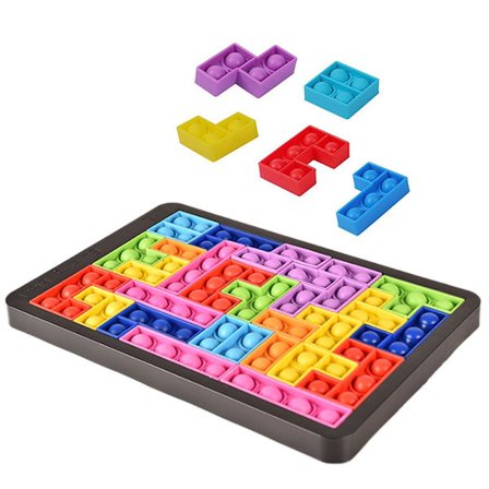 BPA-vapaa pehmeä Pop Bubble Fidget -lelu silikoninen aistiyliherkkyyttä lievittävä stressilelu lapsille ja aikuisille